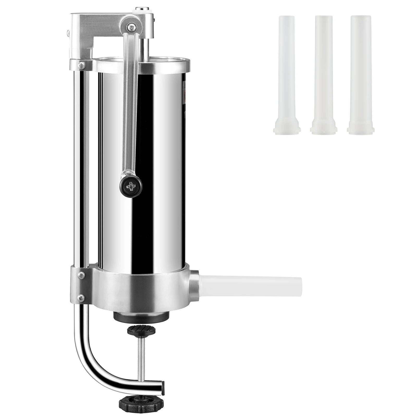 SucceBuy – remplisseur de saucisses Vertical, capacité de 1.5/3l, processeurs de remplissage alimentaire avec 3 Tubes de farce, accessoires de cuisine, appareil ménager