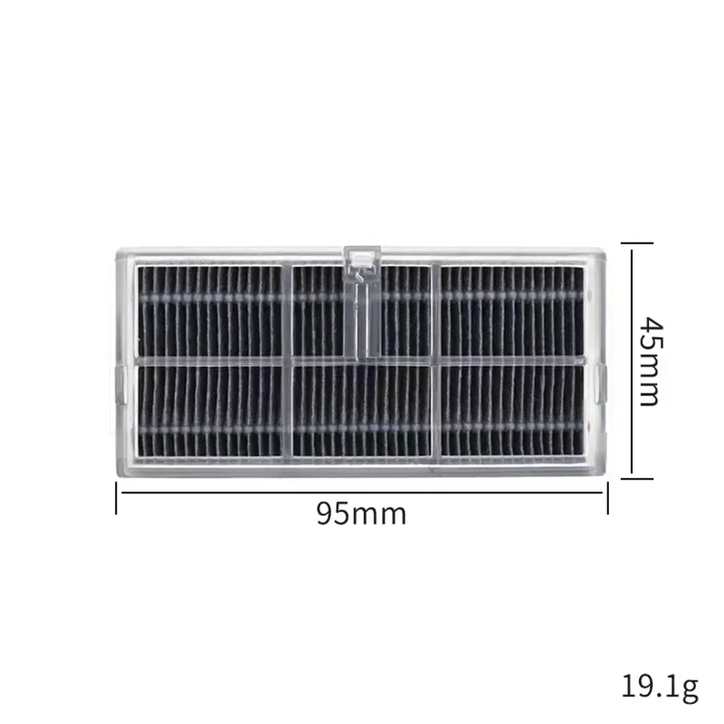 Pièces détachées pour robot aspirateur Mova P50 Pro Ultra / Mova P10 Pro Ultra : brosse principale, brosse latérale, filtre HEPA, chiffon de nettoyage, sac à poussière, accessoires