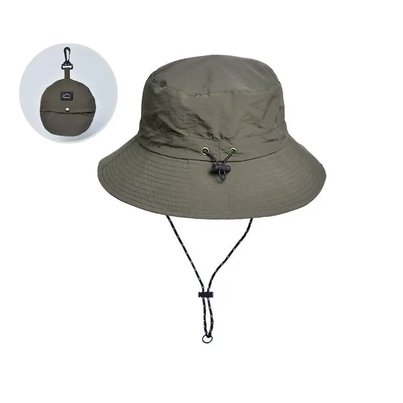 Chapeau anderImperméable pour Homme et Femme, Pare-soleil de Pêche, Alpinisme, Sports de Plein Air, Casquette à la Mode, E27, Printemps et Été