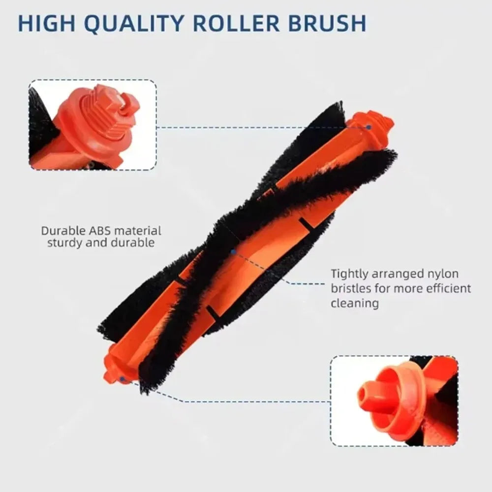 Pour aspirateur Robot Xiaomi Mi Mop 2S/Mop P/Mop Pro/XMSTJQR2S/STYTJ02YM, brosse latérale principale, filtre Hepa, pièces de rechange