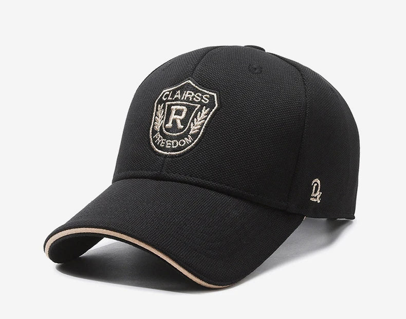 Casquette de Baseball brodée pour hommes, chapeau de soleil pour Sports de plein air, loisirs, européen et américain, nouvelle collection printemps et automne