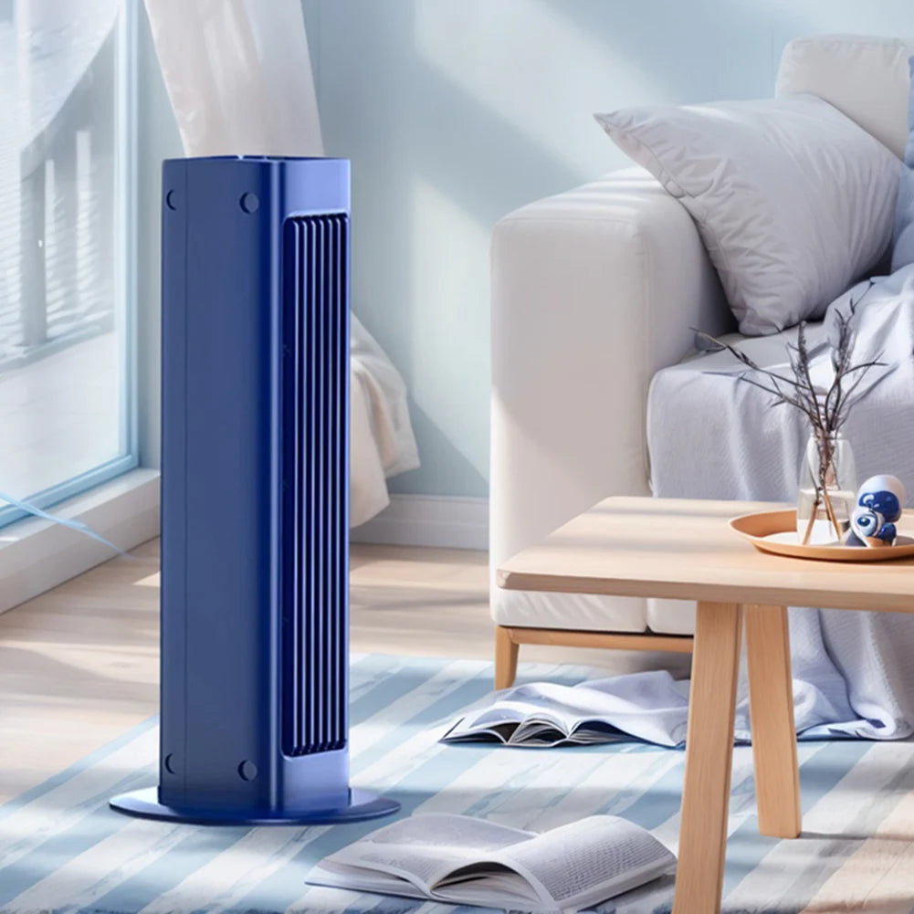 Ventilateur tour Portable sans feuilles, refroidisseur d'air 4000mAh, ventilateur de bureau, climatiseur sans lame à 3 vitesses, ventilateur sur pied pour chambre à coucher et salon