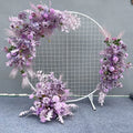 Arrangement floral de mariage, simulation de fleur en soie, pavillon rond, fleur de mariage