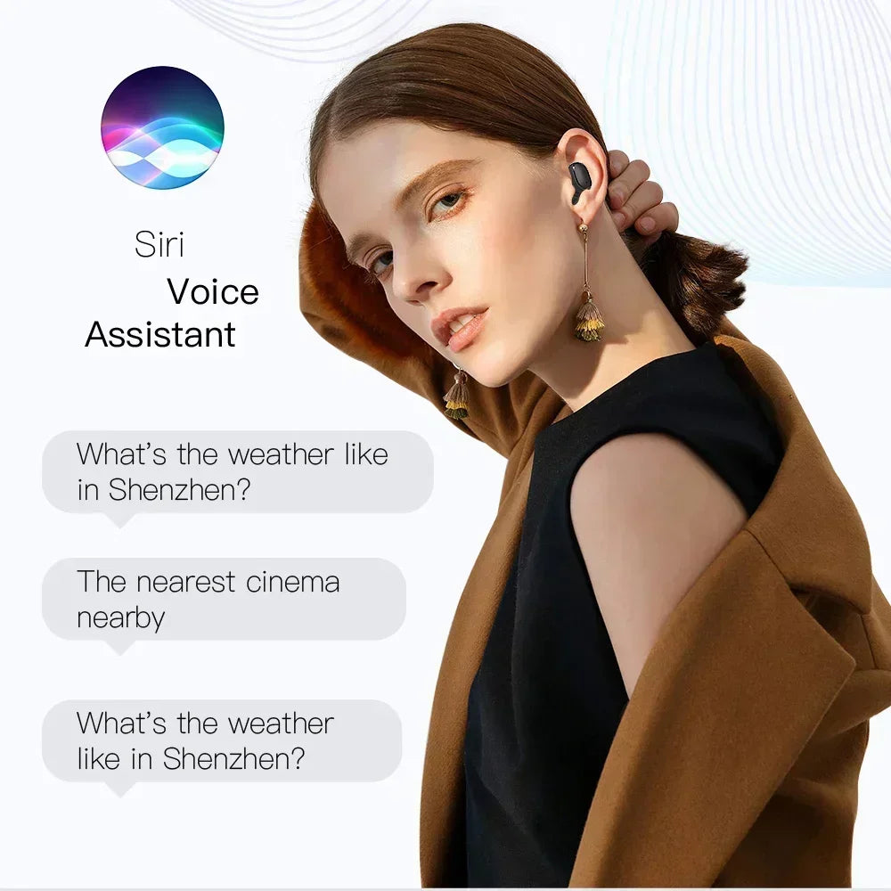 E6S sans fil Bluetooth écouteurs TWS Bluetooth casque sans fil écouteurs antibruit avec Microphone casque