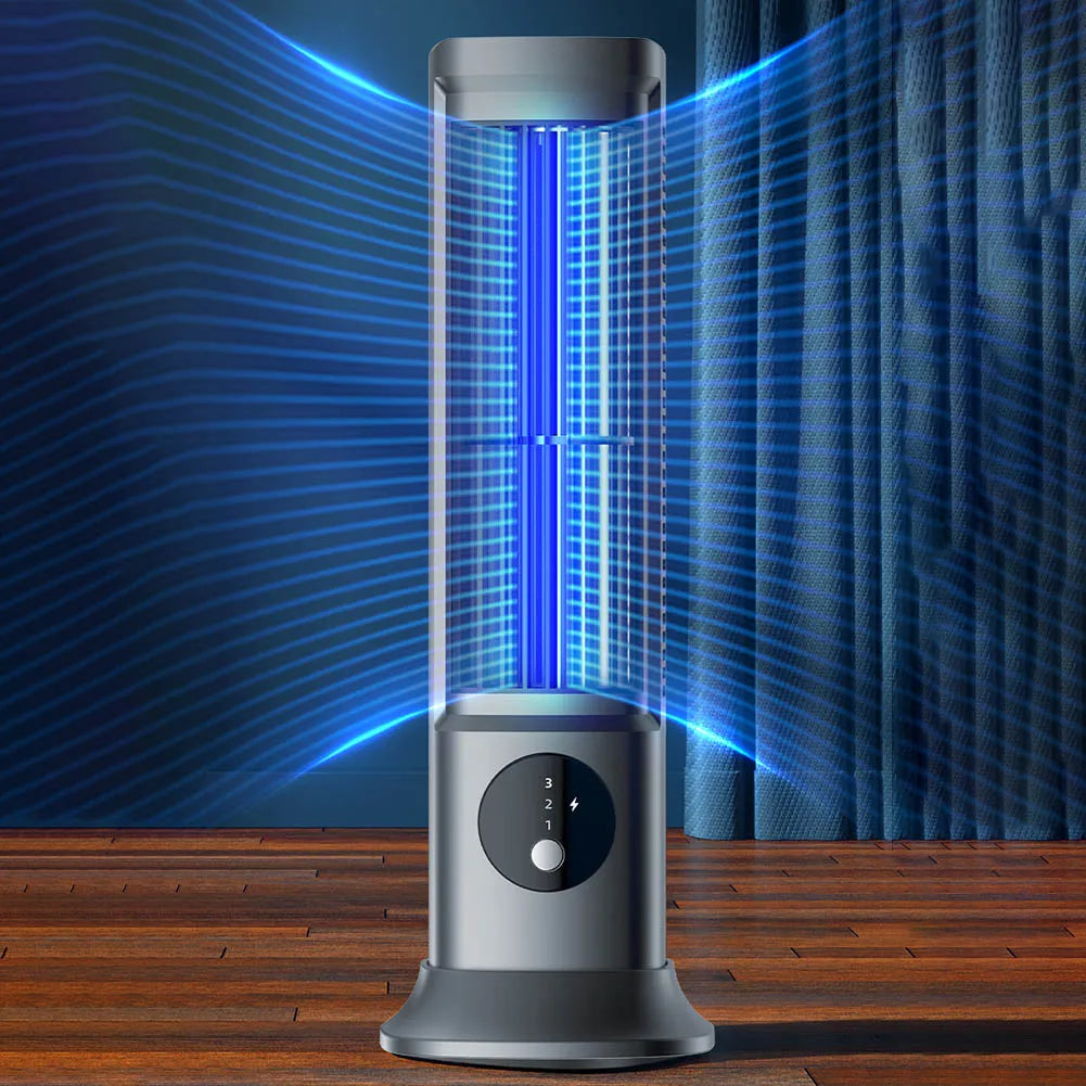 Ventilateur tour Portable, refroidissement Vertical et Horizontal, tour de bureau, ventilateur électrique Rechargeable par USB, climatiseur pour le bureau et la maison