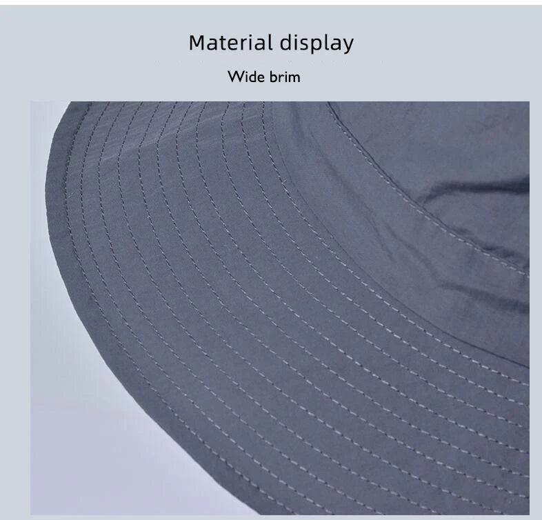Chapeau anderImperméable pour Homme et Femme, Pare-soleil de Pêche, Alpinisme, Sports de Plein Air, Casquette à la Mode, E27, Printemps et Été