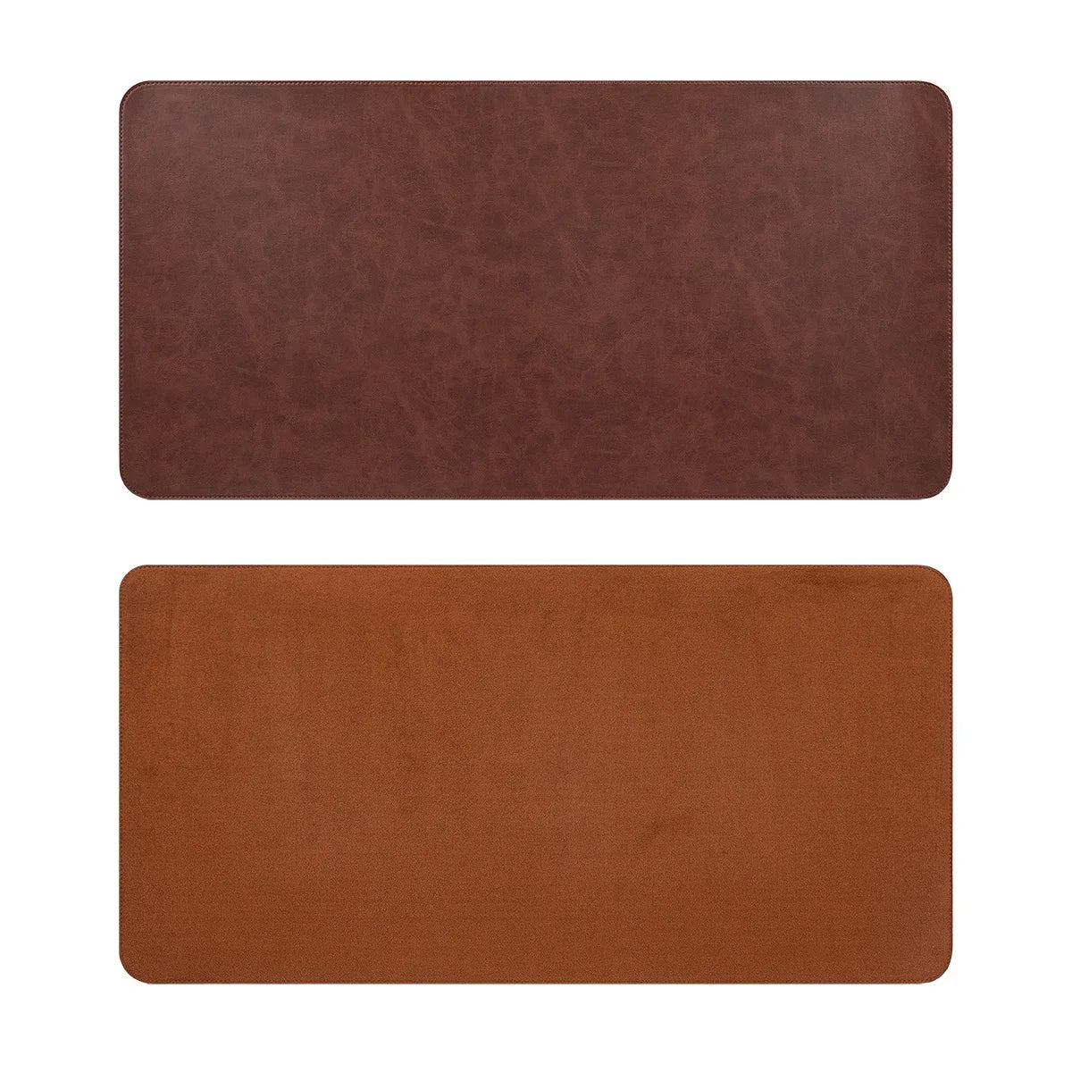 Tapis de bureau imperméable en PU, housse de protection, grand tapis de souris pour ordinateur portable, antidérapant, facile à nettoyer, pour clavier