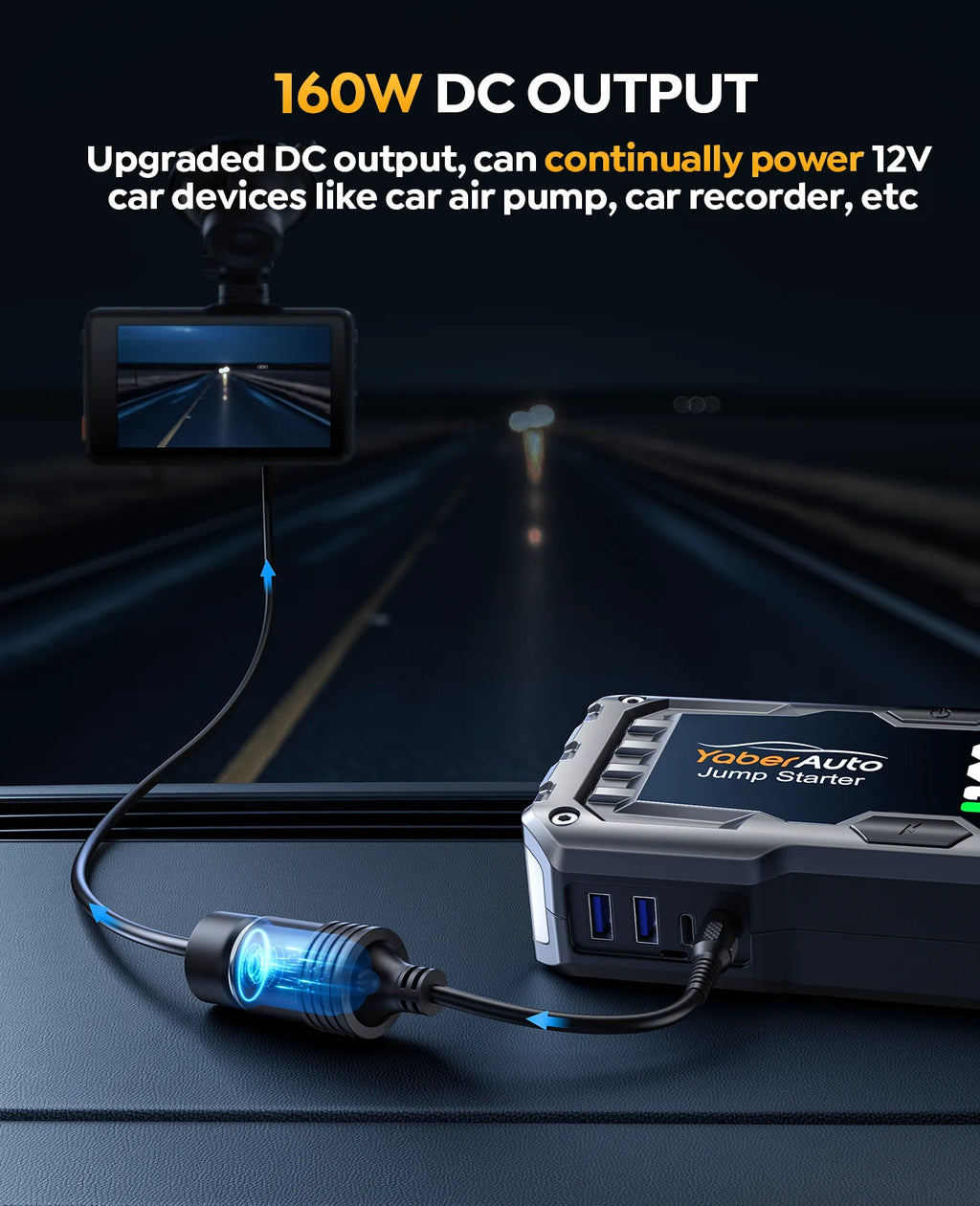 Yaber 4000A démarreur de saut de voiture batterie de voiture Portable Booster d'urgence dispositif de démarrage démarreur de voiture 2025
