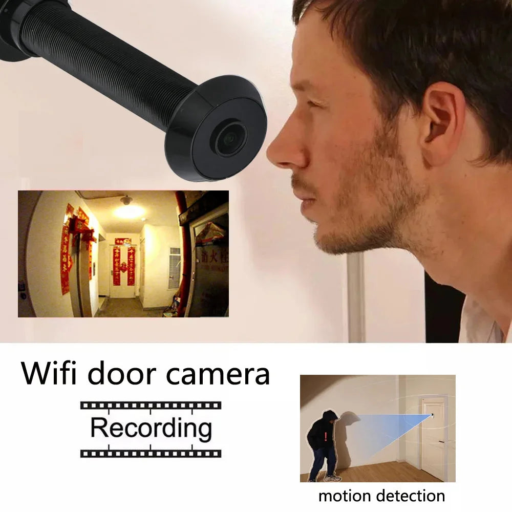 1080P Tuya vie intelligente maison visionneuse numérique Peepholes porte caméra oeil WiFi IR Vision nocturne porte oeil caméra Ir 5G 16mm plus petit