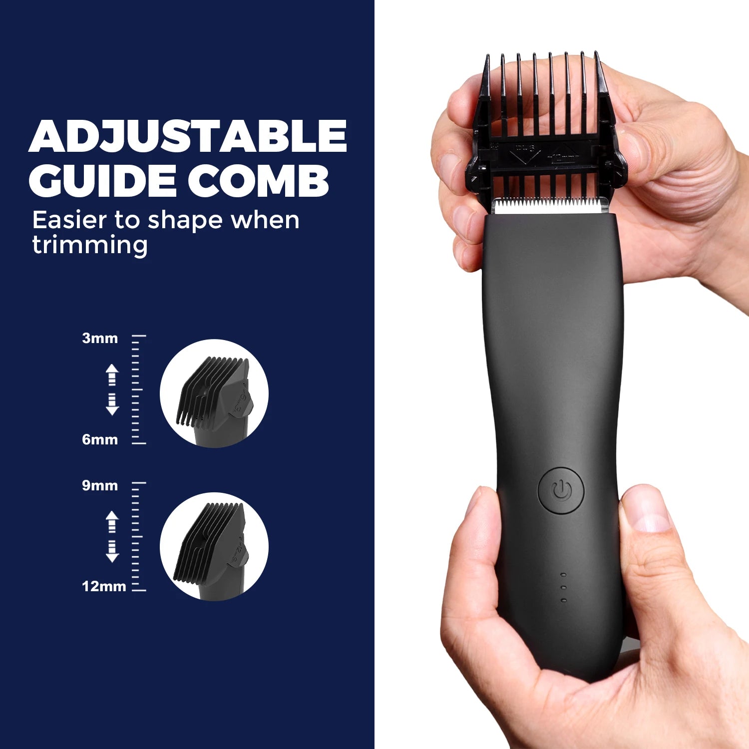 Tondeuse corporelle électrique rechargeable pour femmes et hommes, rasoir pour zones intimes, aisselles et corps, tondeuse bikini, épilateur