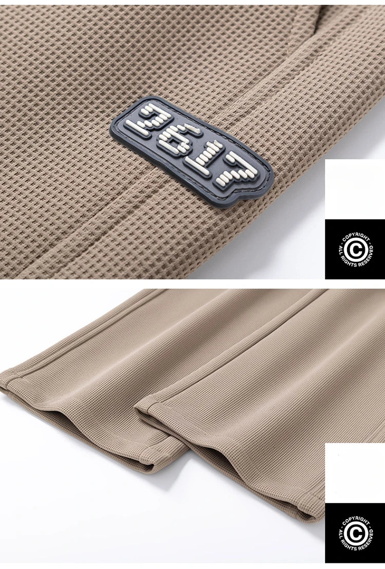 Pantalon droit décontracté pour homme, vêtements de proximité, streetwear uni, nouveau, printemps 2025, fjZG9860