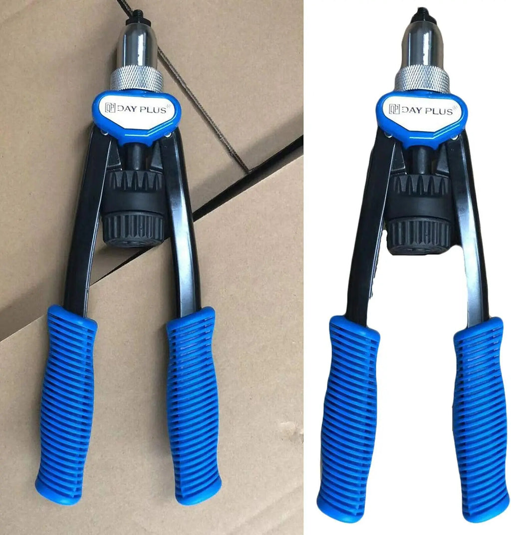 DayPlus-Jeu de Pinces à Écrou à Rivets, Pistolet à Écrous à Riveter RapDuty Hand Rivcirculation, 150 kg en M5, M6, M8, M10, M12