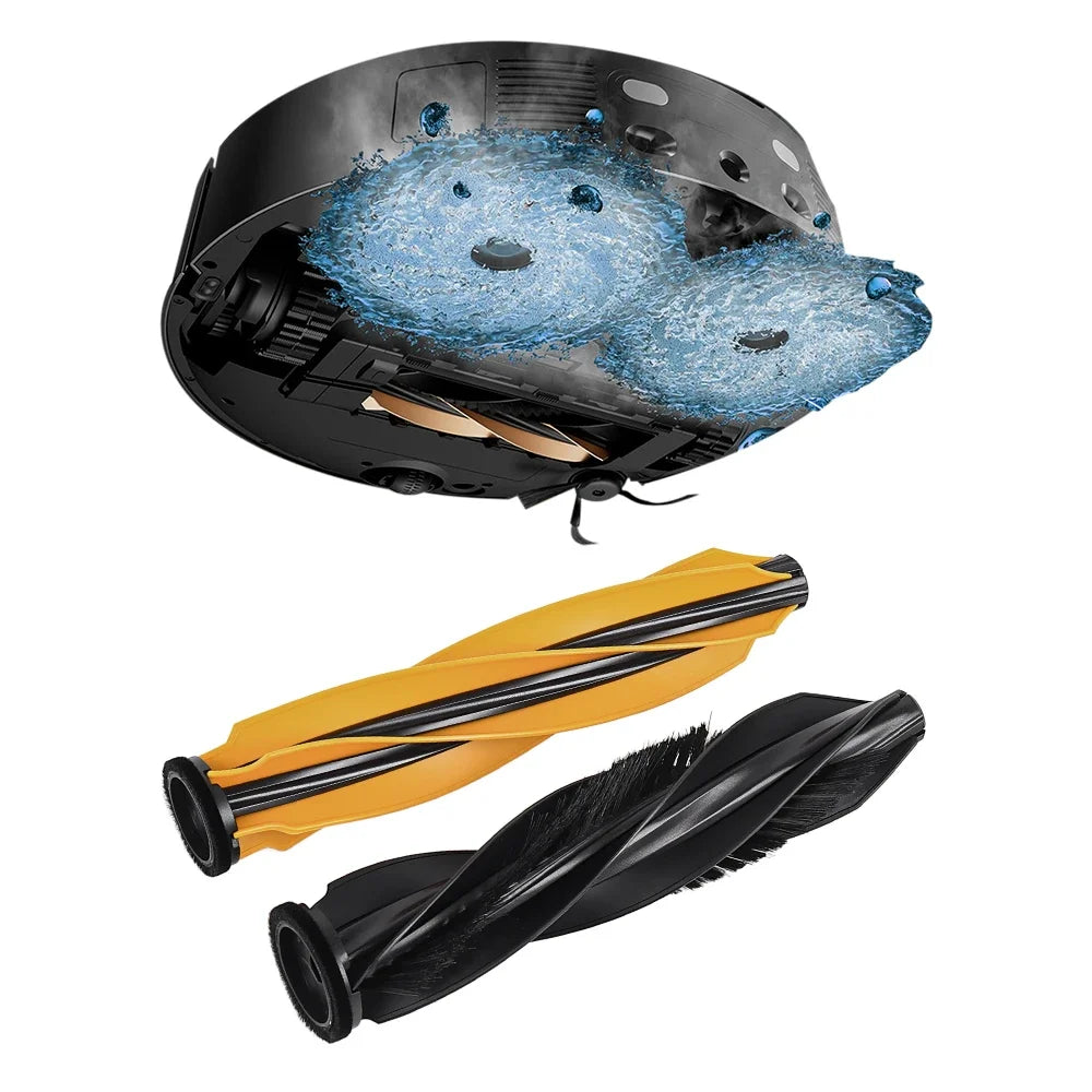 Chiffons de nettoyage, sacs à poussière pour Dreame X50 Pro/X50 Ultra/X50 Master/L40S Pro Ultra/L50 Pro Ultra/MOVA V50 Ultra, brosses principales et latérales, filtres
