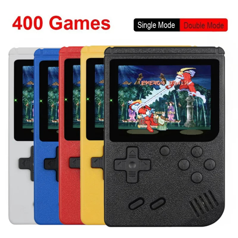 400 en 1 MINI jeux joueurs de jeu portables Console vidéo rétro Portable garçon 8 bits 3.0 pouces écran LCD couleur jeux