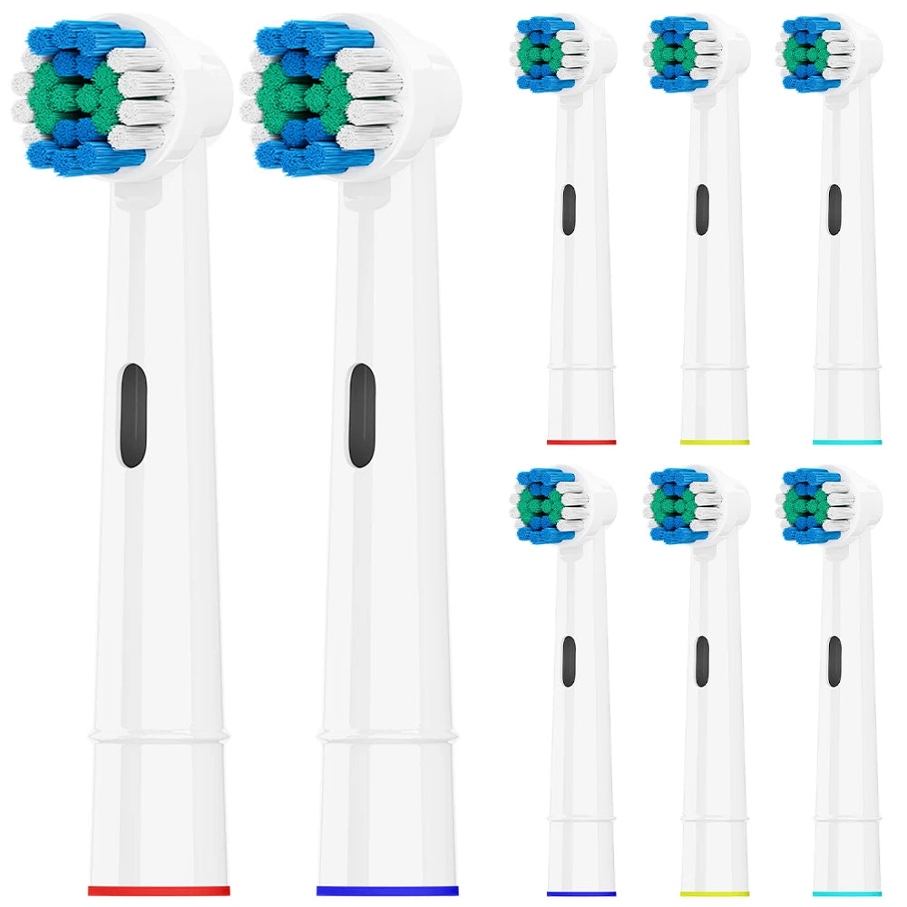 4/8/12/20x Compatible avec les têtes de brosse de rechange pour brosse à dents électrique Oral B, Recharges de têtes de brosse à dents professionnelles pour 1000 500