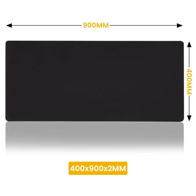 Tapis de souris noir longue vitesse, tapis de souris, Polymères informatiques, Salle de jeu, ouvertement, Grand, Table, Mignon, Accessoire de bureau, Livraison gratuite, média