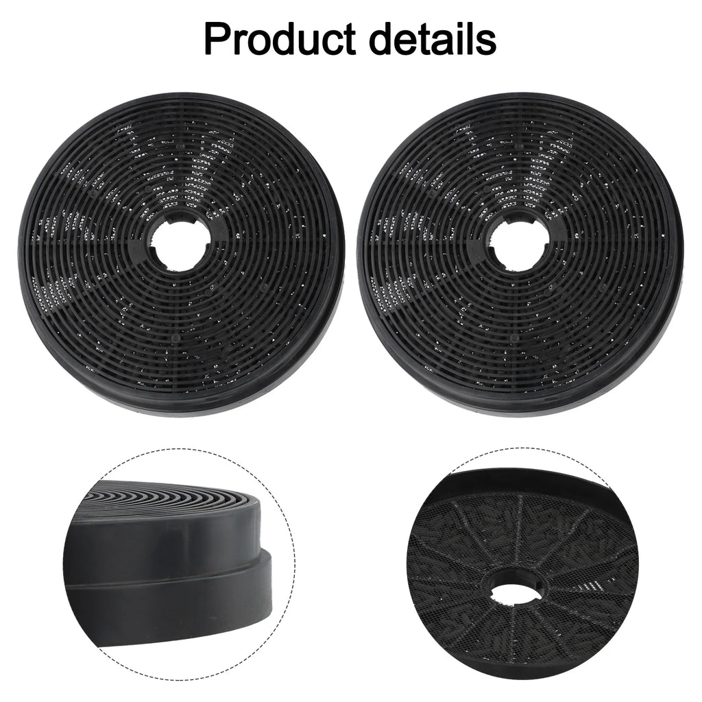 2 pièces filtres à charbon actif pour hotte de cuisine domestique 175mm * 175mm * 35mm filtre à charbon actif pour hotte de cuisine