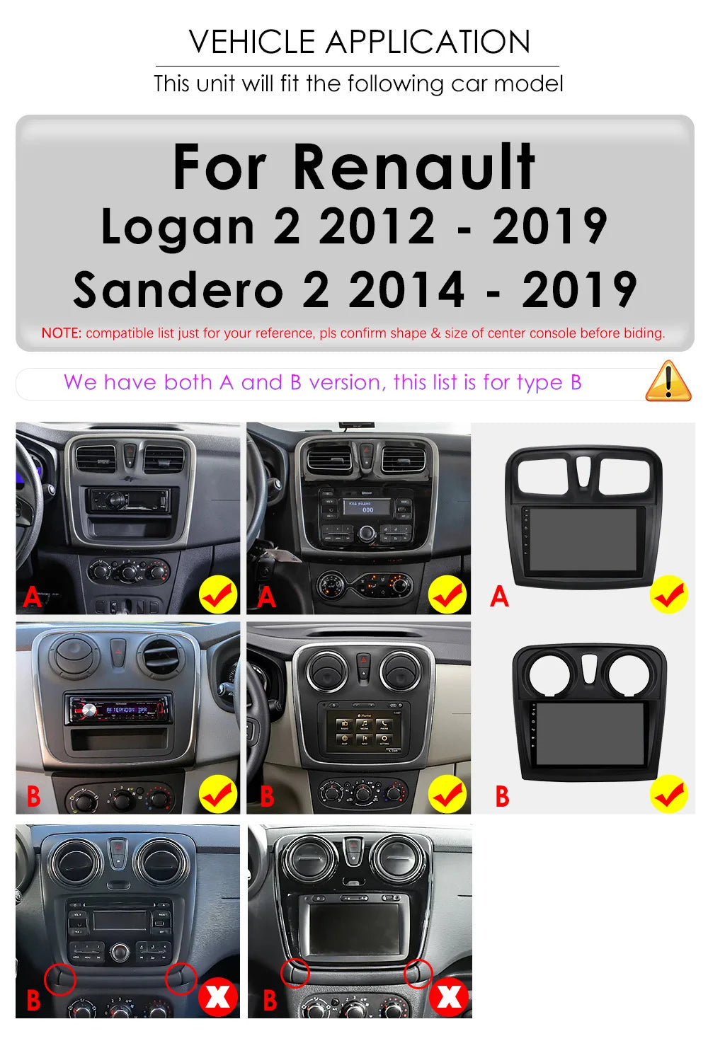 Hizpo-Autoradio Android pour Renault Logan 2, 2012-2019, Sandero 2, 2014-2019, 4G, Limitation de la voiture, GPS, 2Din, Autoradio, CarPlay, WIFI, DSP