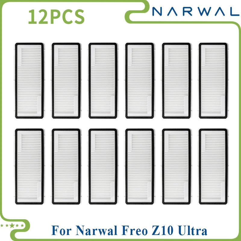 Compatible pour (Narwal Freo Z10 Ultra / provinceZ10 nani) pièces d'aspirateur rouleau principal couvercle de brosse latérale filtre vadrouille sac à poussière en tissu