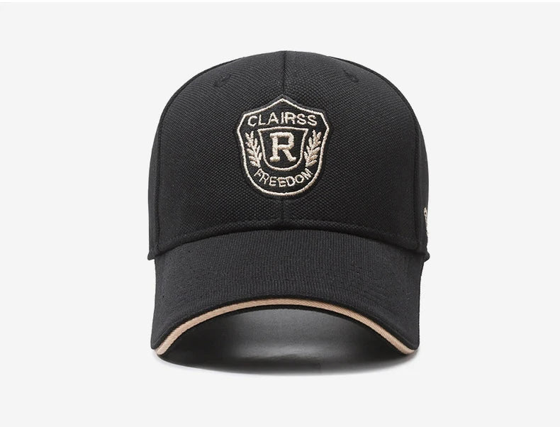 Casquette de Baseball brodée pour hommes, chapeau de soleil pour Sports de plein air, loisirs, européen et américain, nouvelle collection printemps et automne