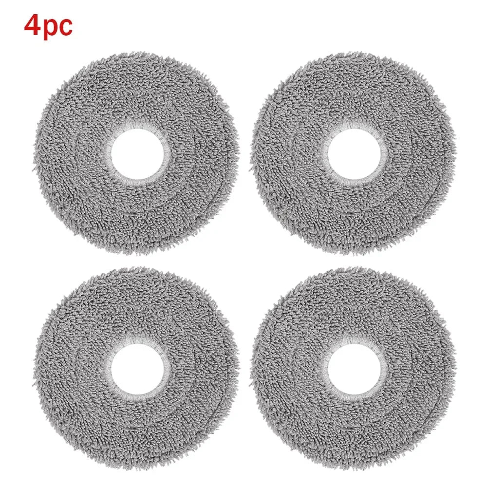 Chiffons de nettoyage, sacs à poussière pour Dreame X50 Pro/X50 Ultra/X50 Master/L40S Pro Ultra/L50 Pro Ultra/MOVA V50 Ultra, brosses principales et latérales, filtres