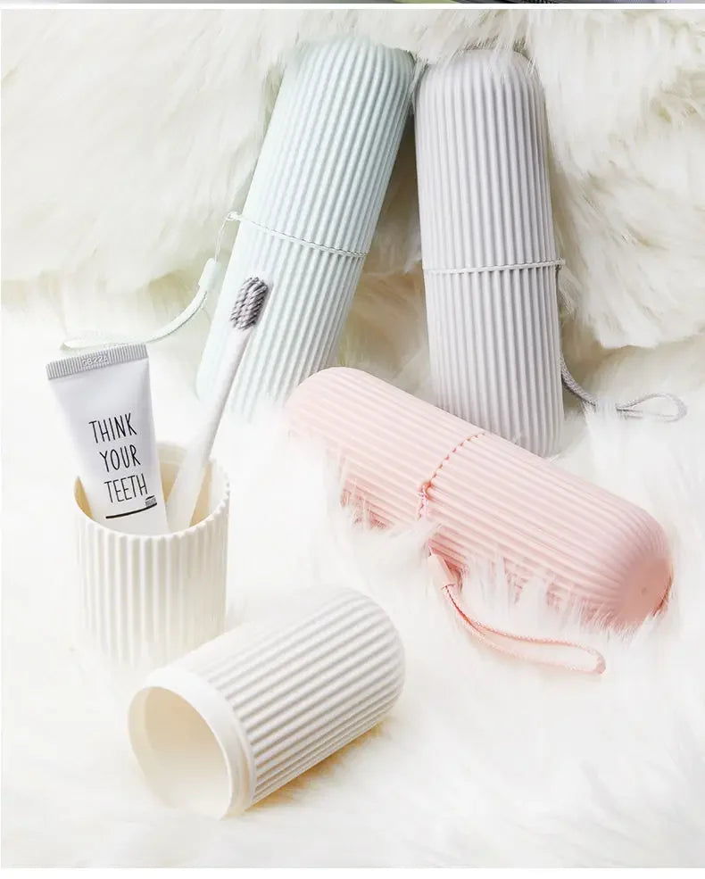 Portable dentifrice brosse à dents protéger support étui voyage Camping boîte de rangement protéger brosse à dents dentifrice de la saleté et des dommages