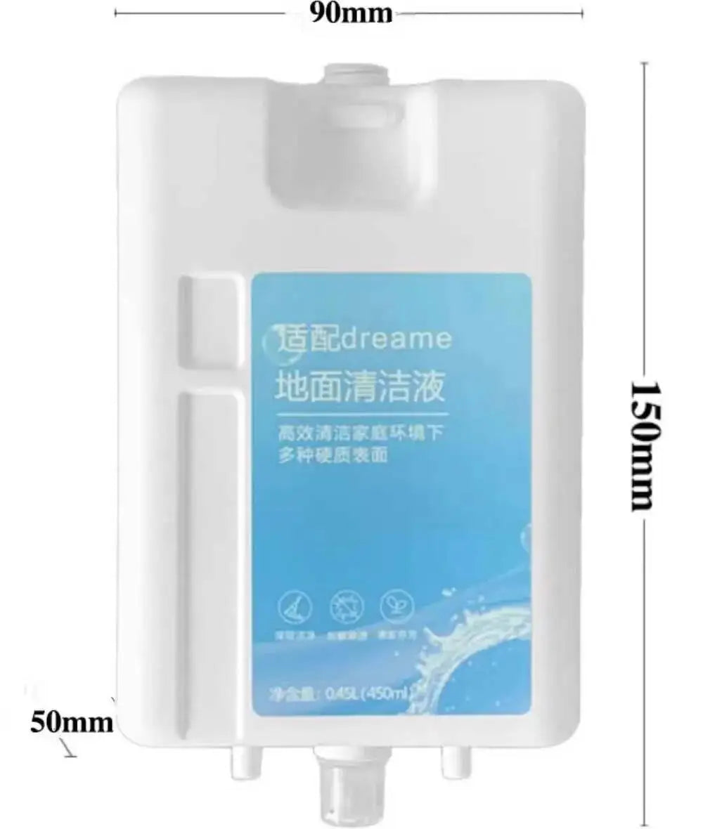 Liquide d'aspirateur pour Dreame L20 Ultra/L10 Prime/X10/X20 Pro Plus, remplacement de liquide, Solution de nettoyage de détergent 450ML