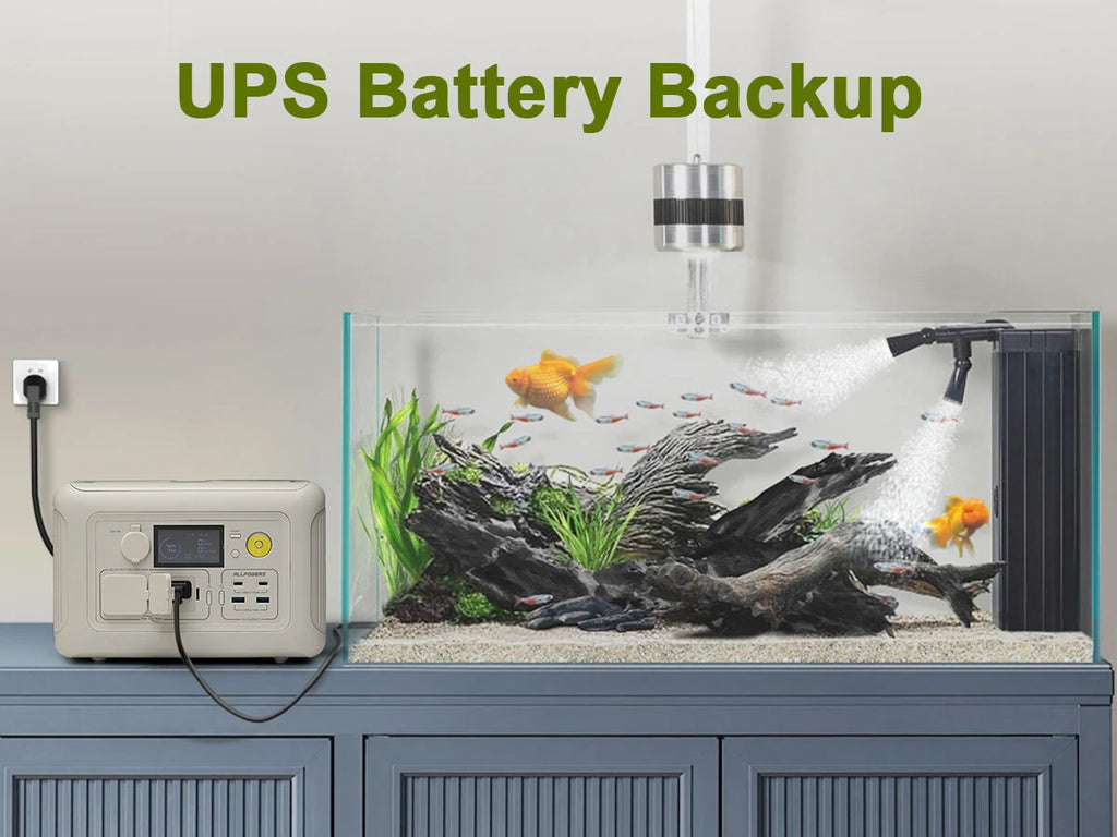 ALLPOWERS-Centrale électrique portable avec panneau solaire, générateur solaire veFePO4, batterie de secours UPS, MPPT pour montres, femelle, 100W, 600W, 299Wh