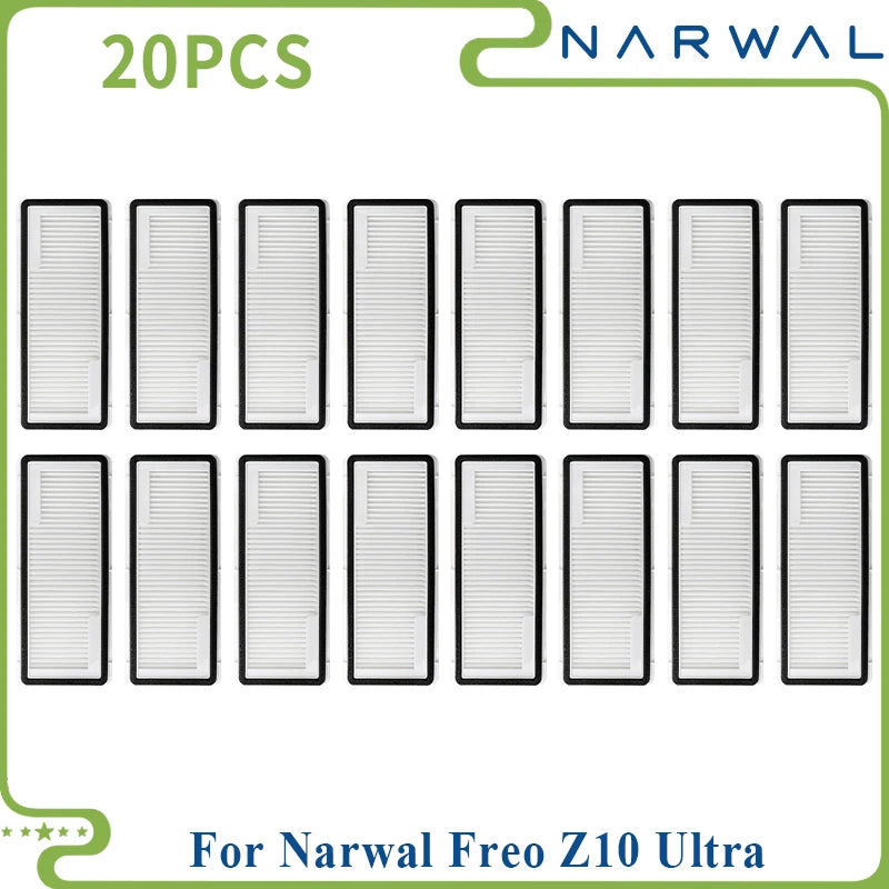 Compatible pour (Narwal Freo Z10 Ultra / provinceZ10 nani) pièces d'aspirateur rouleau principal couvercle de brosse latérale filtre vadrouille sac à poussière en tissu