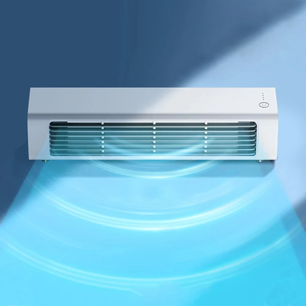 Ventilateur tour Portable sans feuilles, refroidisseur d'air 4000mAh, ventilateur de bureau, climatiseur sans lame à 3 vitesses, ventilateur sur pied pour chambre à coucher et salon