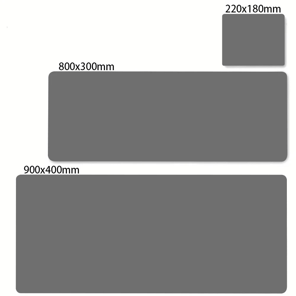 Grand tapis de souris noir Anime Gamer clavier tapis de bureau Xxl accessoires de jeu Pc armoire jeux ordinateur Lockrand tapis de souris 90x40 cm