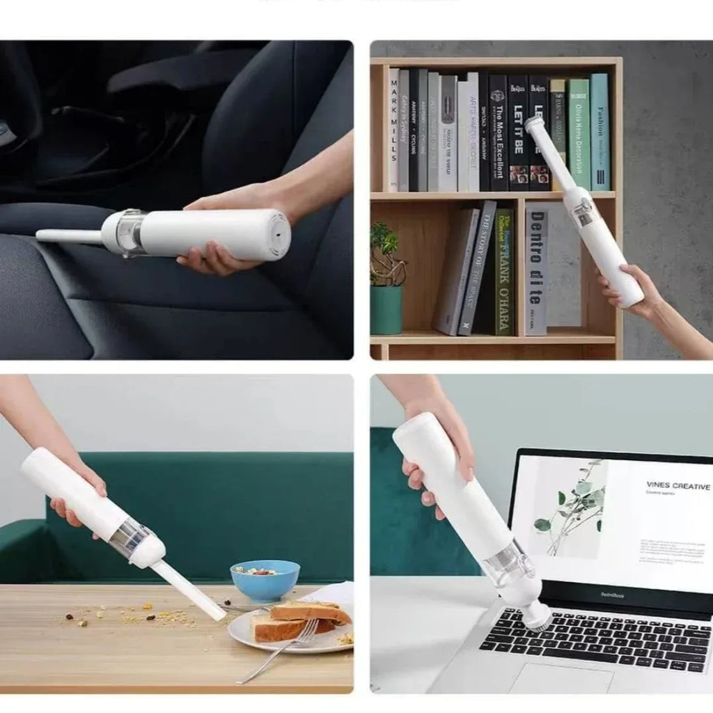 NOUVEAU Aspirateur portable MIJIA pour la maison et la voiture, mini aspirateur sans fil, collecteur de poussière, aspiration cyclonique 13000PA -CN