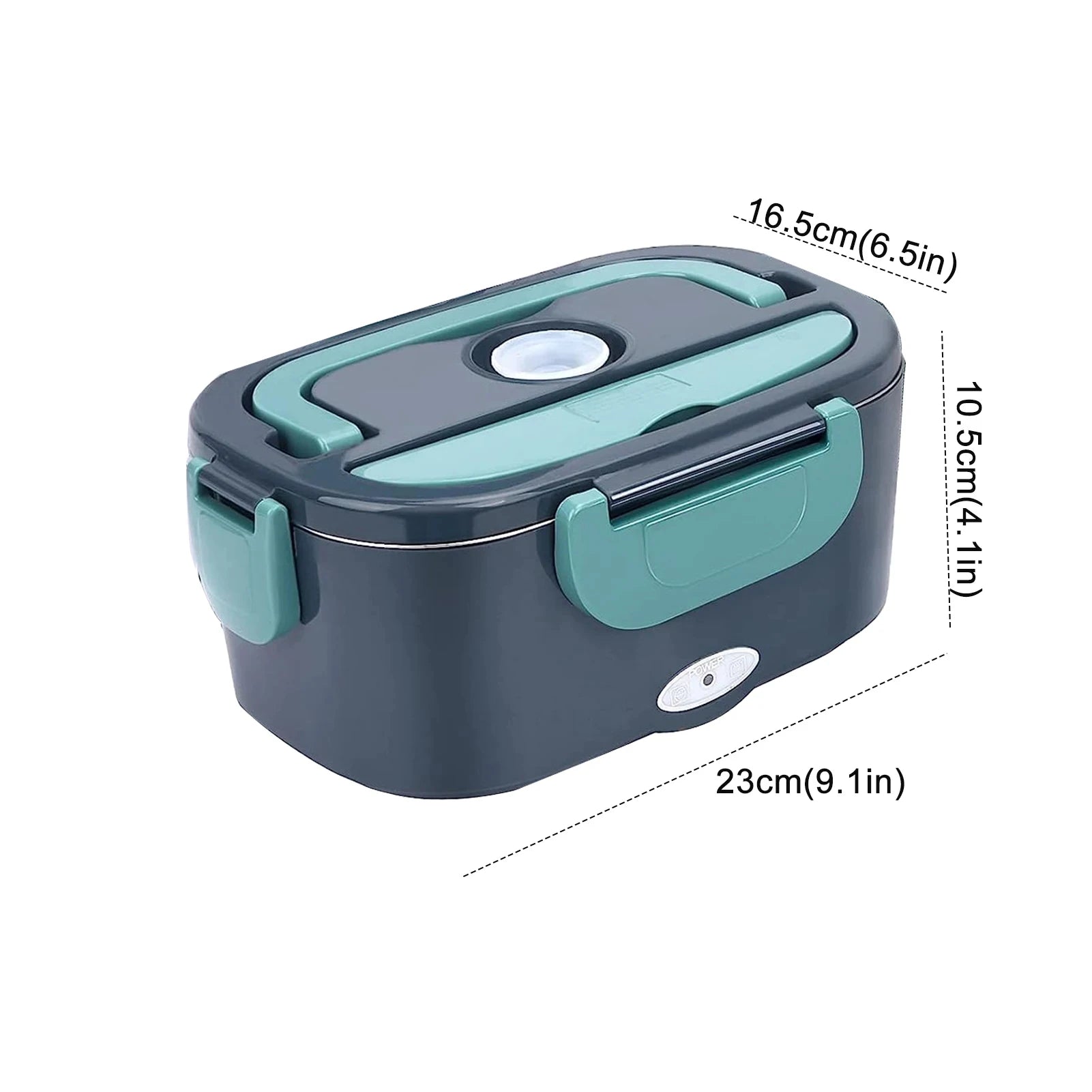 Microdata 1,5 L 60 W Boîte à déjeuner électrique Chauffage Boîte à déjeuner Chauffe-plats portable