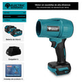 Makita – ventilateur d'air puissant sans balais, 1500W, électrique sans fil, Mini souffleur d'air portatif, outil électrique pour broche de batterie 18V