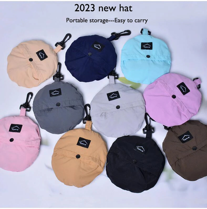 Chapeau anderImperméable pour Homme et Femme, Pare-soleil de Pêche, Alpinisme, Sports de Plein Air, Casquette à la Mode, E27, Printemps et Été