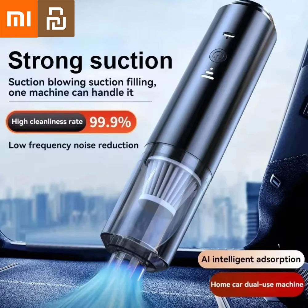 Youpin collecteur de poussière aspirateur Portable aspiration puissante électrique sans fil maison intelligente nettoyage voiture aspirateur 2025 nouveau