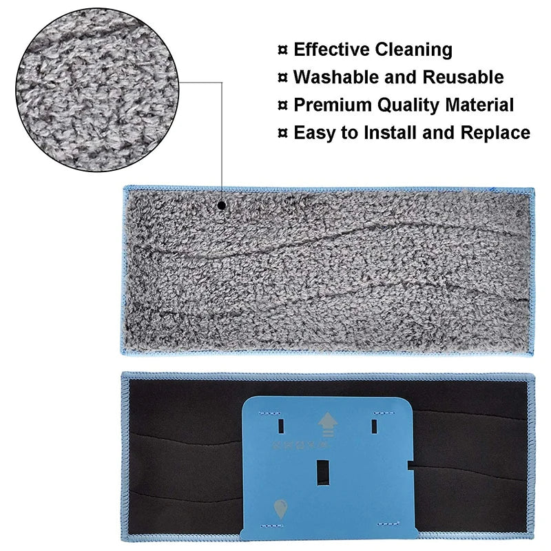 Pour aspirateur Robot iRobot Braava Jet M6, nettoyage humide et sec, chiffons de nettoyage, tampons, accessoires de remplacement, pièces lavables