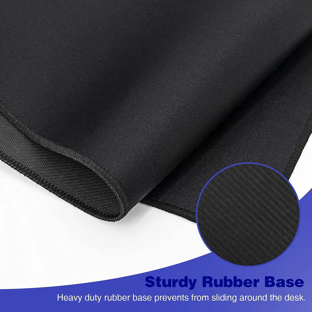 XXL noir tapis de souris tapis de souris de jeu grand tapis de souris Gamer Mause tapis PC tapis de bureau clavier tapis de souris d'ordinateur