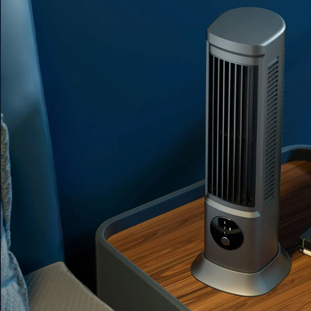 Ventilateur tour Portable, refroidissement Vertical et Horizontal, tour de bureau, ventilateur électrique Rechargeable par USB, climatiseur pour le bureau et la maison