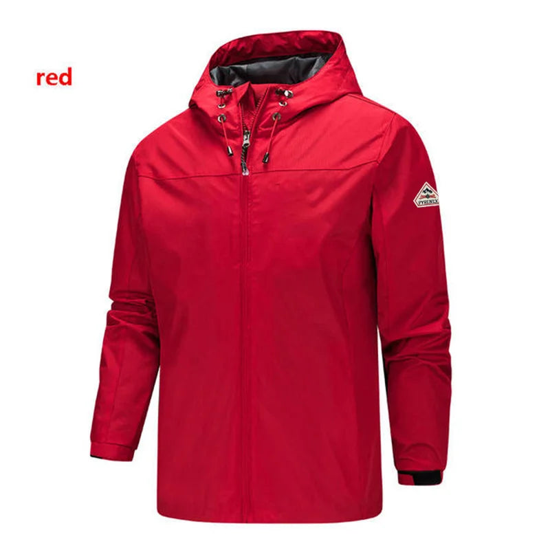 Printemps automne Softshell coupe-vent motif de broderie hommes/femmes veste à glissière coupe-vent en plein air alpinisme sport pour manteau