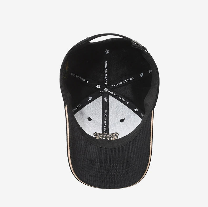 Casquette de Baseball brodée pour hommes, chapeau de soleil pour Sports de plein air, loisirs, européen et américain, nouvelle collection printemps et automne