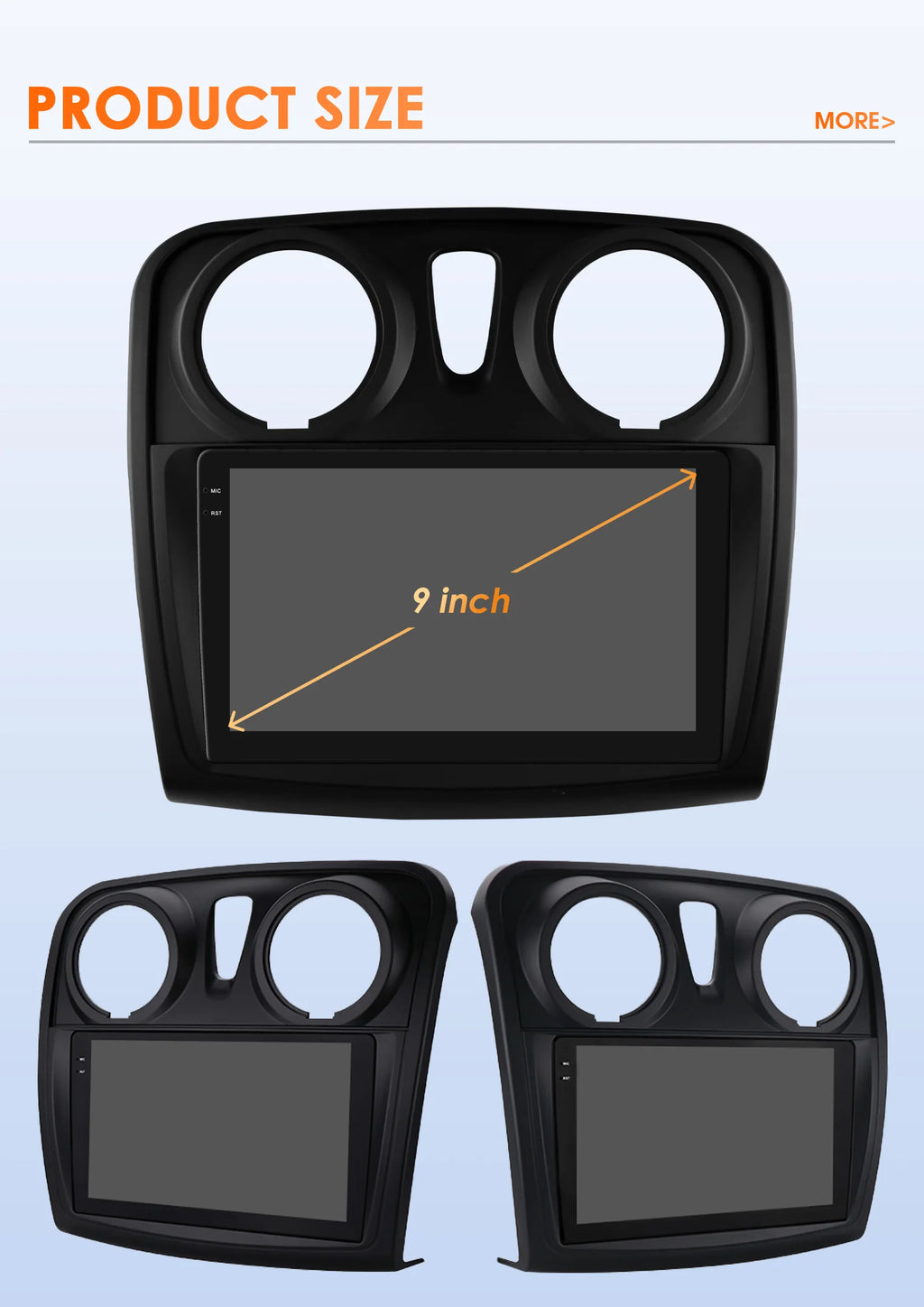 Hizpo-Autoradio Android pour Renault Logan 2, 2012-2019, Sandero 2, 2014-2019, 4G, Limitation de la voiture, GPS, 2Din, Autoradio, CarPlay, WIFI, DSP