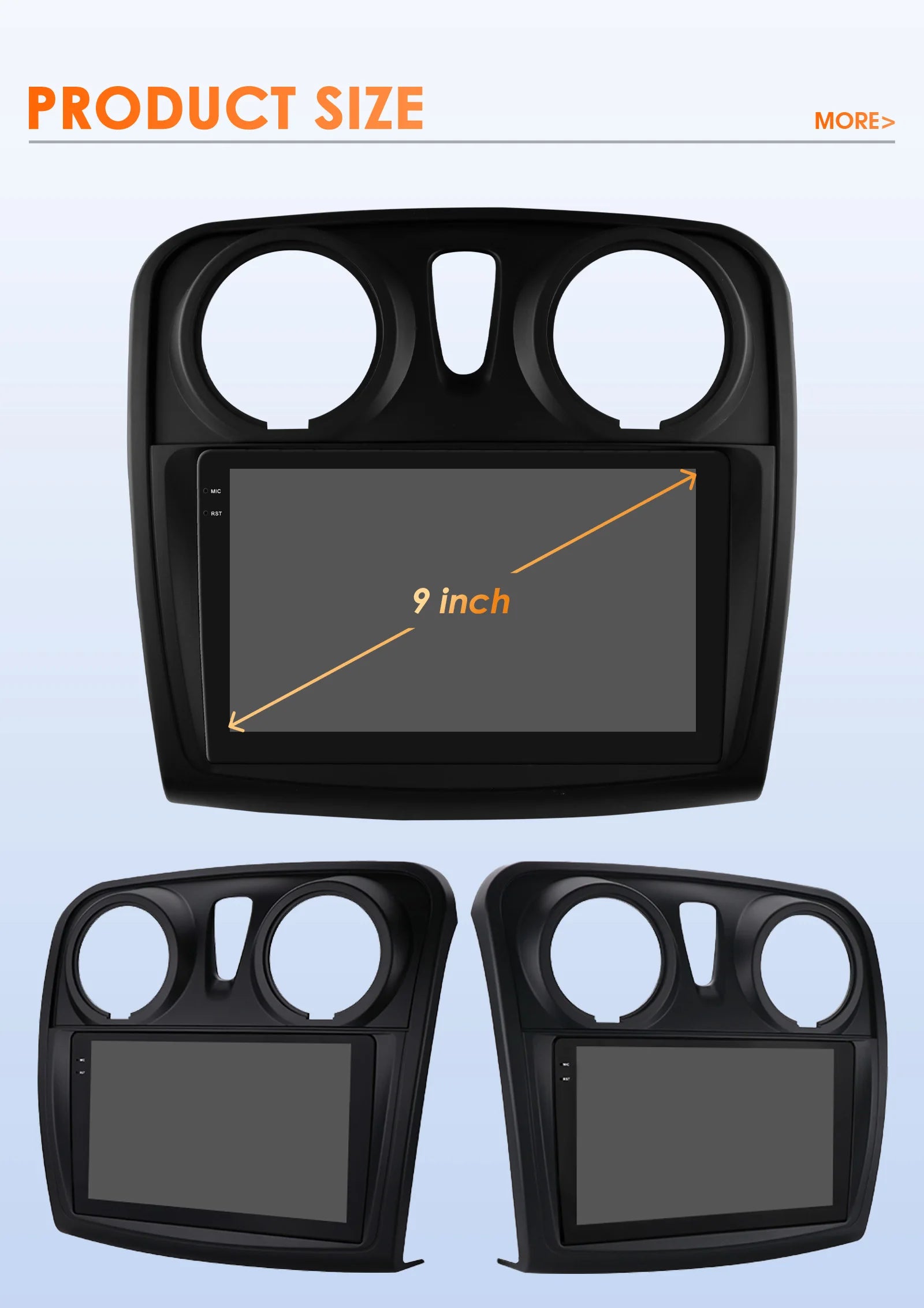 Hizpo-Autoradio Android pour Renault Logan 2, 2012-2019, Sandero 2, 2014-2019, 4G, Limitation de la voiture, GPS, 2Din, Autoradio, CarPlay, WIFI, DSP