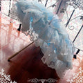 Lolita-Parapluie en dentelle fait main pour fête, fleur de printemps, fête de mariage, parasol Versailles, casque d'écoute, El Principito