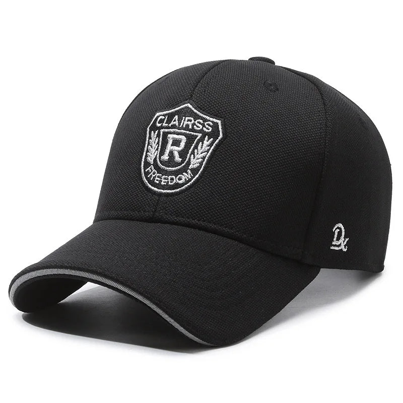 Casquette de Baseball brodée pour hommes, chapeau de soleil pour Sports de plein air, loisirs, européen et américain, nouvelle collection printemps et automne