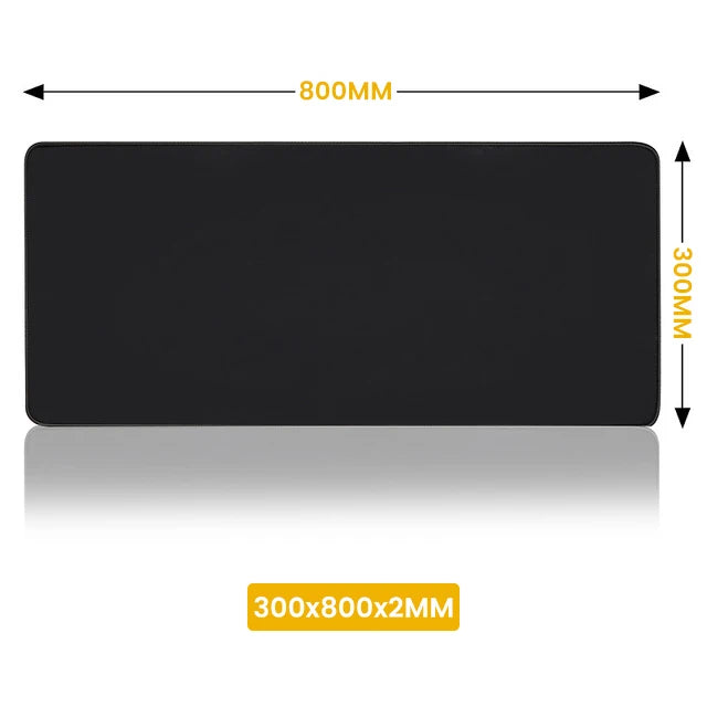 Tapis de souris noir longue vitesse, tapis de souris, Polymères informatiques, Salle de jeu, ouvertement, Grand, Table, Mignon, Accessoire de bureau, Livraison gratuite, média