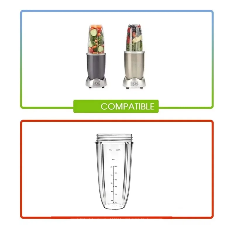 A98I-pour mélangeur Nutribullet 600W pour mélangeur Nutribullet Compatible avec mélangeur Nutribullet 900W