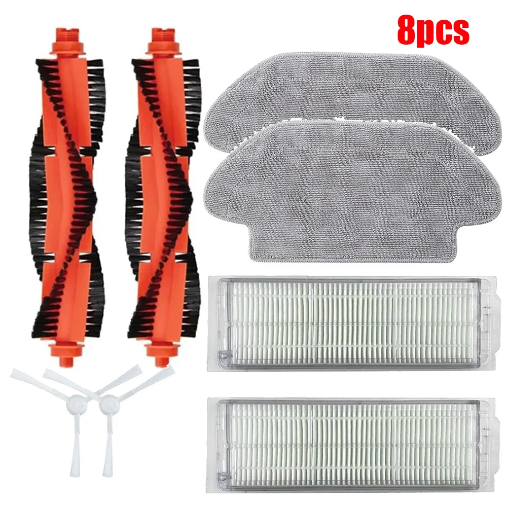 Pour aspirateur Robot Xiaomi Mi Mop 2S/Mop P/Mop Pro/XMSTJQR2S/STYTJ02YM, brosse latérale principale, filtre Hepa, pièces de rechange