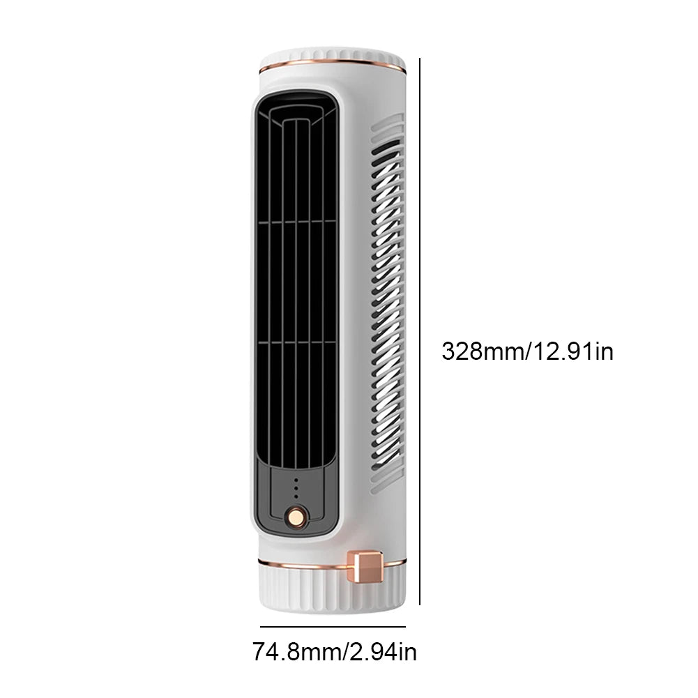 Ventilateur tour Portable, refroidissement Vertical et Horizontal, tour de bureau, ventilateur électrique Rechargeable par USB, climatiseur pour le bureau et la maison