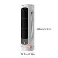 Ventilateur tour Portable, refroidissement Vertical et Horizontal, tour de bureau, ventilateur électrique Rechargeable par USB, climatiseur pour le bureau et la maison